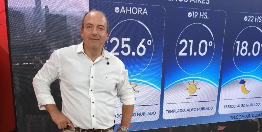 Murió el meteorológo Fernando Confessore
