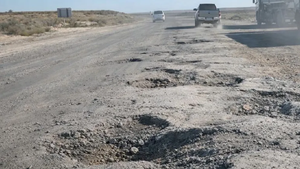 La Ruta Nacional 151 sumará trabajos de bacheo en las próximas semanas