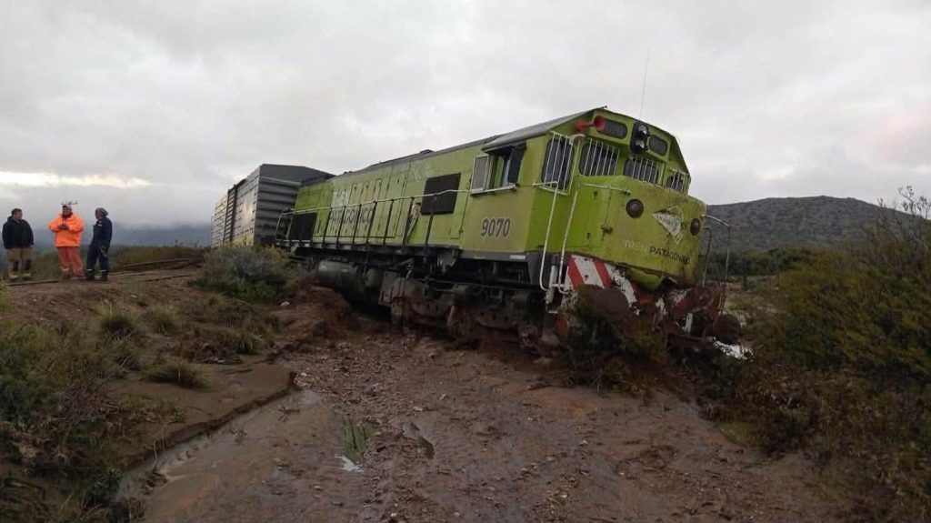 Descarriló el Tren Patagónico entre Sierra Colorada y Los Menucos